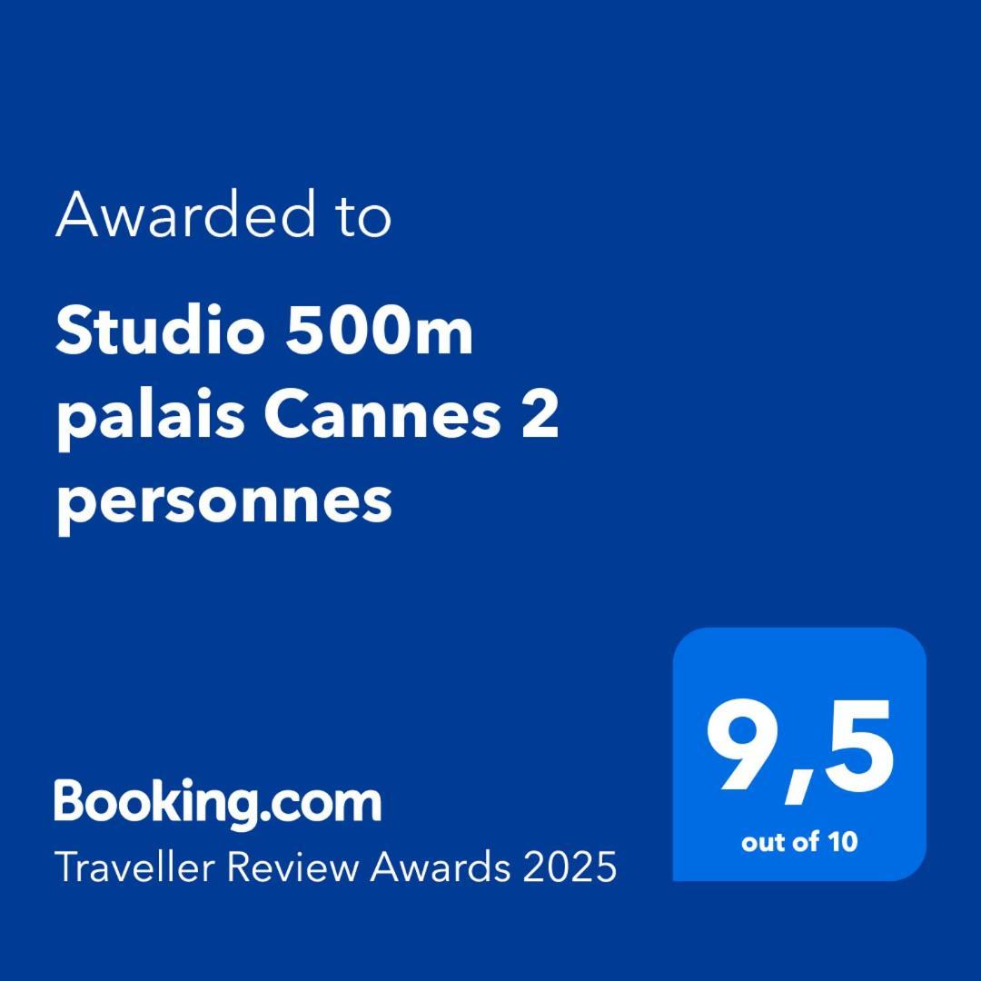 Studio 500M Palais Cannes 2 Personnes Esterno foto